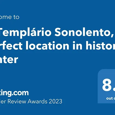 O Templario Sonolento, Perfect Location In Historic Center Tomar