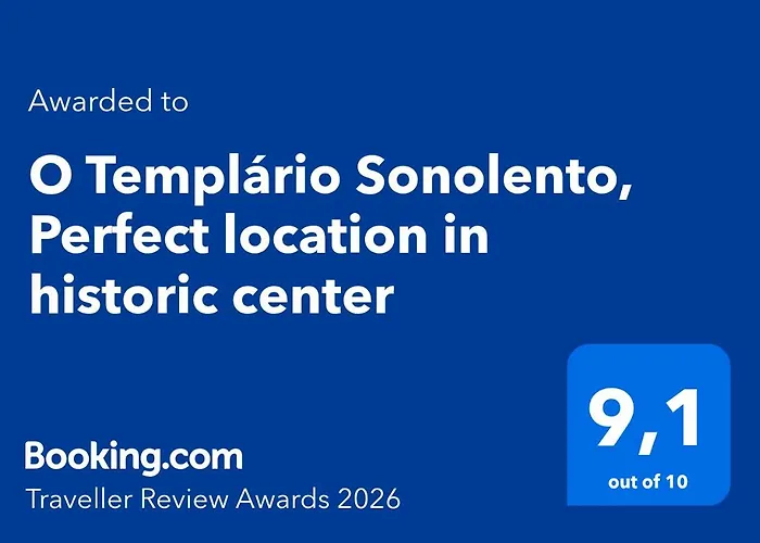 O Templário Sonolento, Perfect Location In Historic Center Tomar